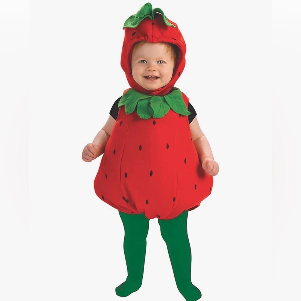 Rubie's Berry Cute Strawberry Costume - Red and Green